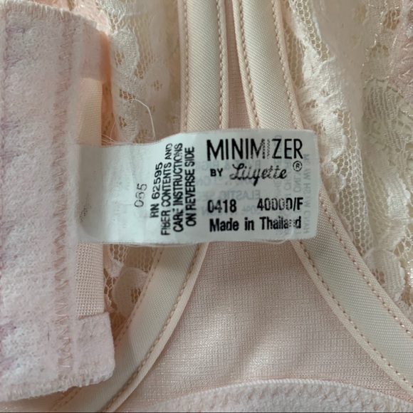 EUC Pale Pink Minimizer by Lilyette Bra - Picture 5 of 8